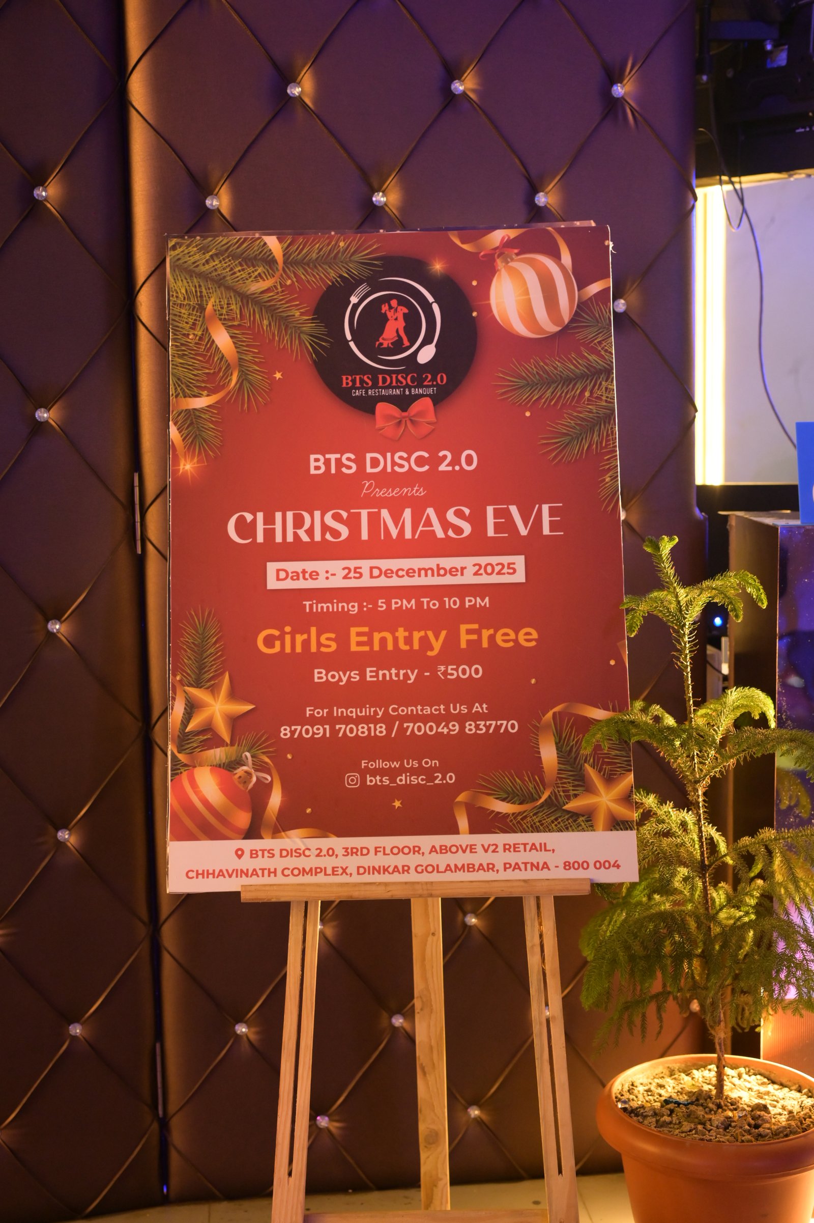 Nightclub ambience - BTS DISC 2.0 Patna