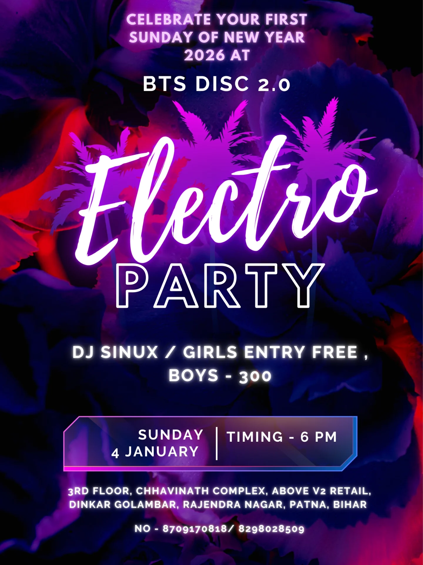 🔥⚡ PATNA’S MOST ELECTRIFYING SUNDAY PARTY IS HERE!... - BTS DISC 2.0 Patna